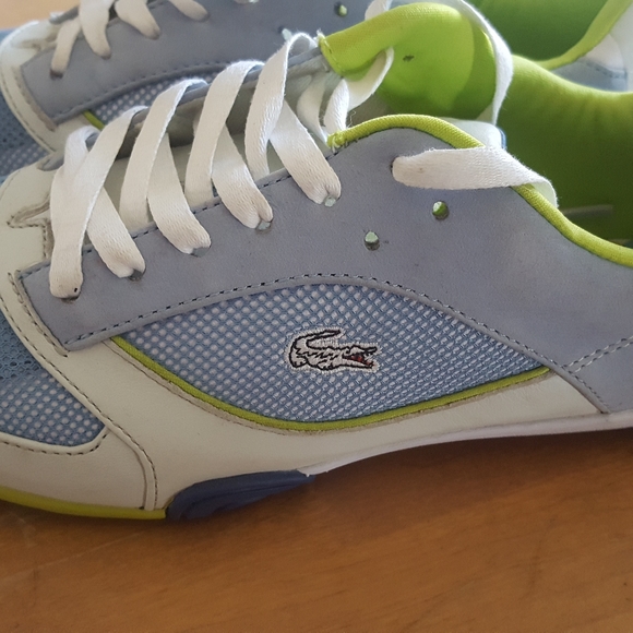 LACOSTE SNEAKERS SIZE 8 1/2 - Picture 3 of 7
